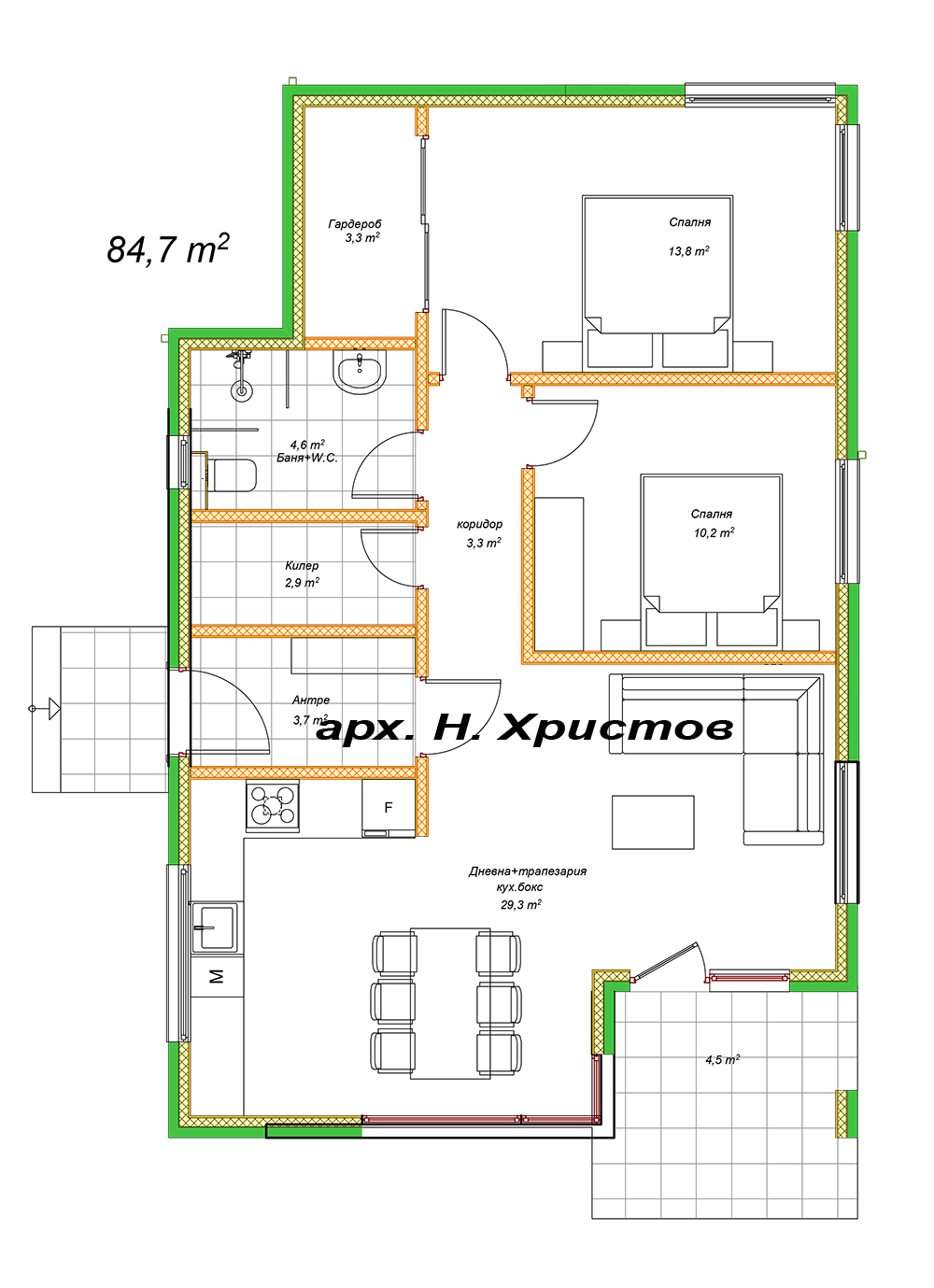 Дом Комфорт 90 9